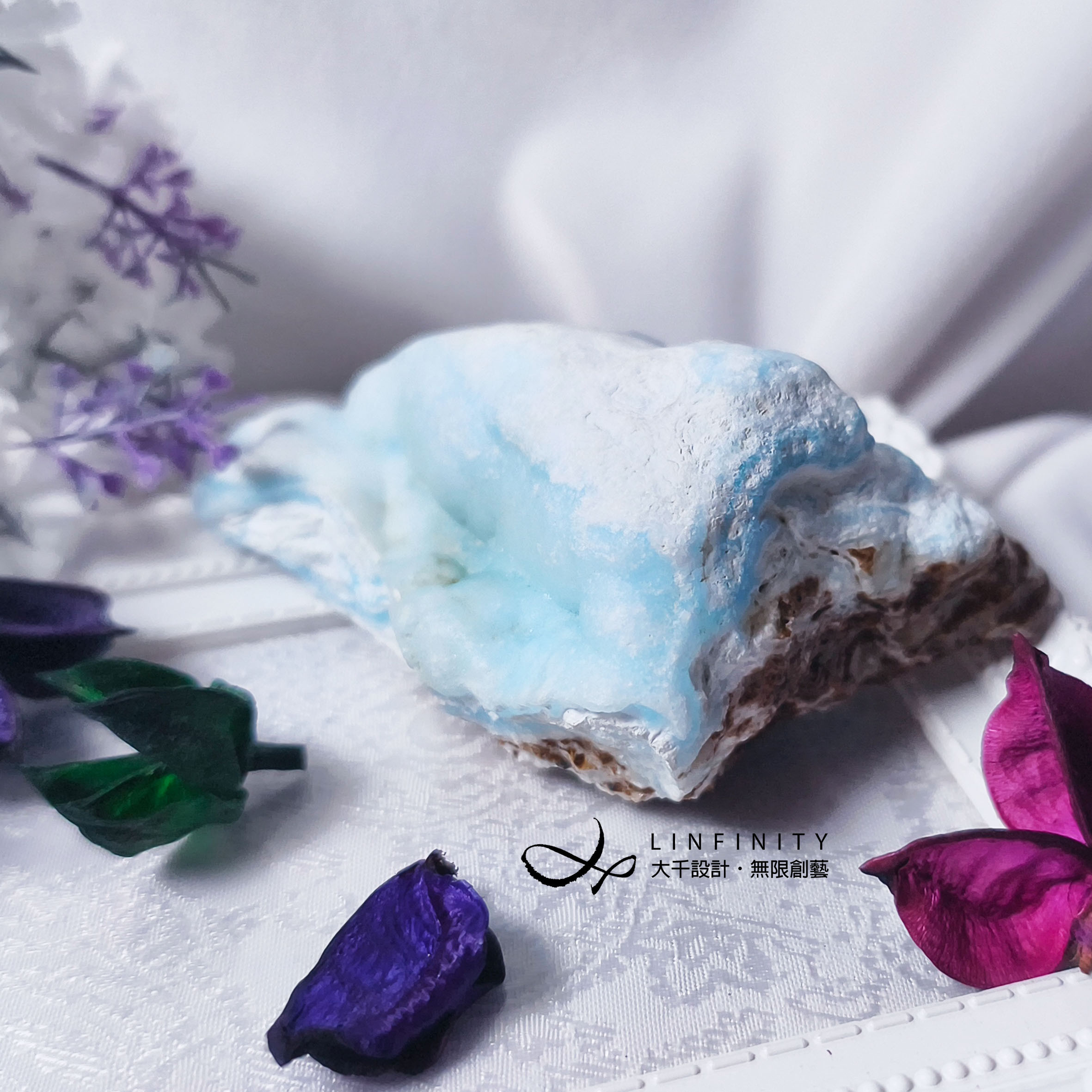 ✦❀ 新年おめでとう | 宝石 50% オフ ❀✦ 波模様の希少な最高級異質鉱石 - コレクション風水装飾品/ギフト