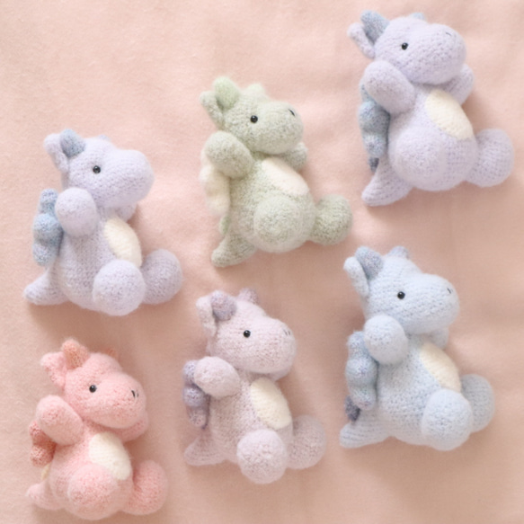 ドラゴンのあみぐるみ✳︎大 あみぐるみ AmuAmuFactory 通販 19485984