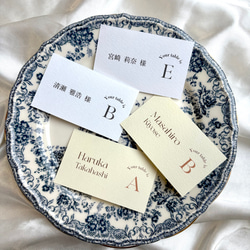 エスコートカード　80円/1枚　マーメイド紙　結婚式　ウェディング 8枚目の画像