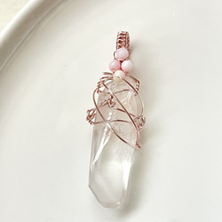 n.♡ページです♪ワイヤーラップペンダント◆アメトリン アメトリンのペンダントトップ✨ワイヤーアクセサリー✨天然石