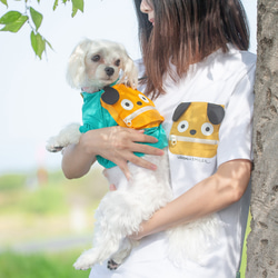 【コラボ①】犬服 Monsterリュック　全２色　４サイズ 3枚目の画像