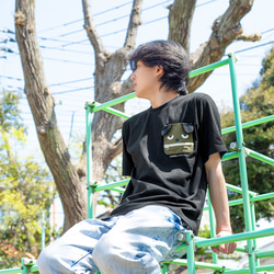【コラボ②】Tシャツ Monsterポケット　全２色　４サイズ 6枚目の画像