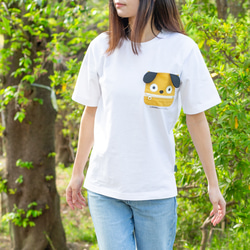 【コラボ②】Tシャツ Monsterポケット　全２色　４サイズ 3枚目の画像