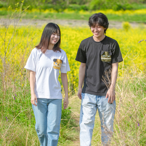 【コラボ②】Tシャツ Monsterポケット　全２色　４サイズ 5枚目の画像