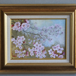 桜と龍の水彩画 絵画 mimoza 通販 3825529｜Creema(クリーマ)