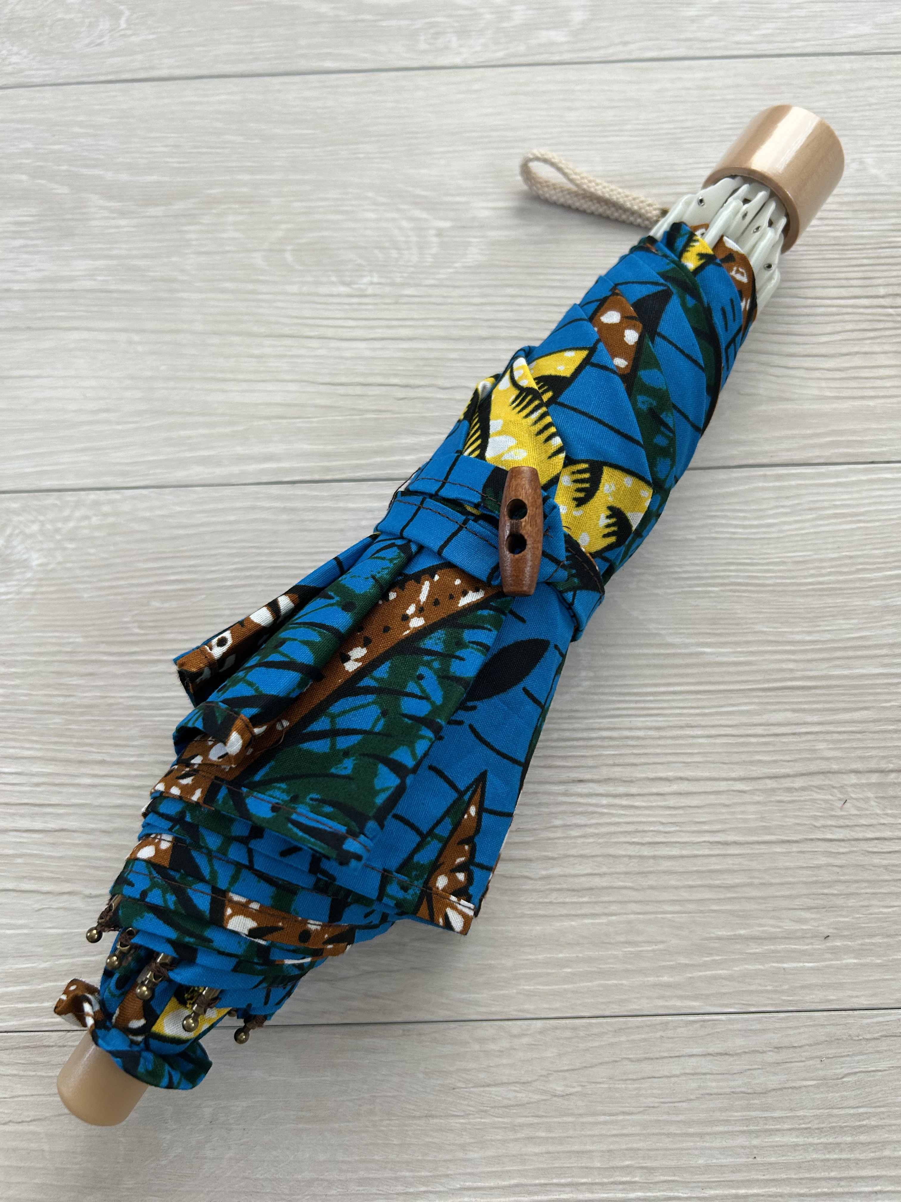 【専用】アフリカンプリント折り畳み　日傘