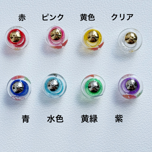Creema限定】金魚好きのあなたに贈る！ピアスイヤリングセット
