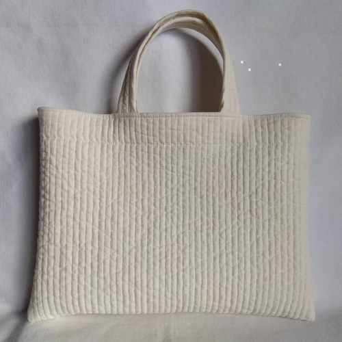 ☆レッスンバッグS☆ ハート刺繍 ダークグレー ヌビバッグ トート