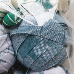 【裂き布アソート】お得なグリーン系MIX　200g_47 4枚目の画像