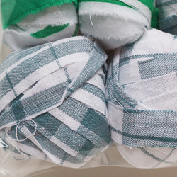 【裂き布アソート】お得なグリーン系MIX　200g_47 2枚目の画像