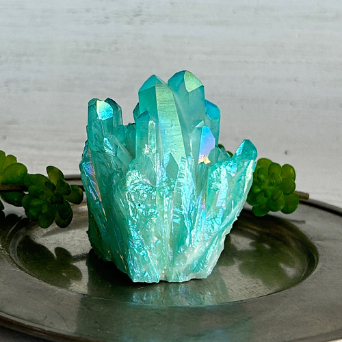 とても綺麗なアクアオーラ水晶！ アクアオーラクォーツ【高品質・希少】 - リアファル