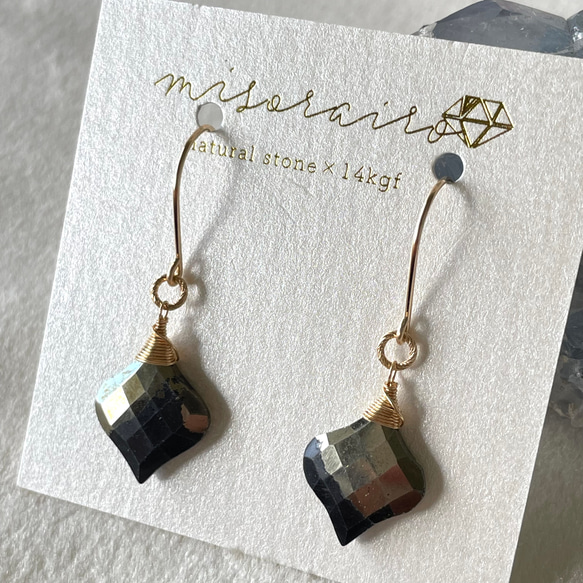 [14kgf]アパッチゴールドピアス 2枚目の画像