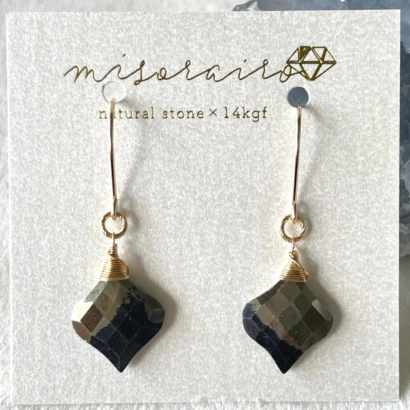 [14kgf]アパッチゴールドピアス 1枚目の画像