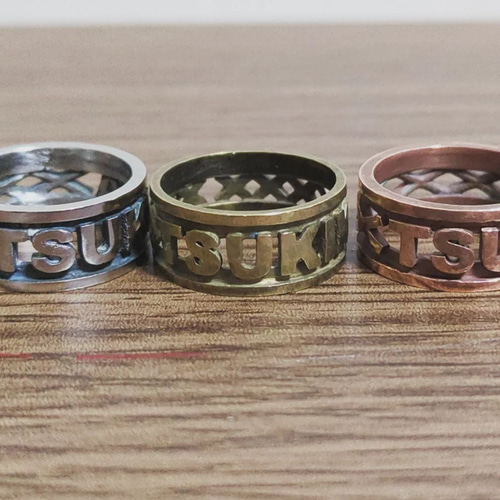 永遠の輝き - オーダーメイドクロムリング】5mmタイプ・6mmタイプ 指輪