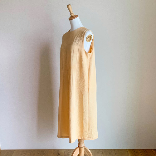 専用　着物リメイクノースリーブワンピースNo.1450 ノースリーブワンピース【送料込み】着物リメイク ネイビー