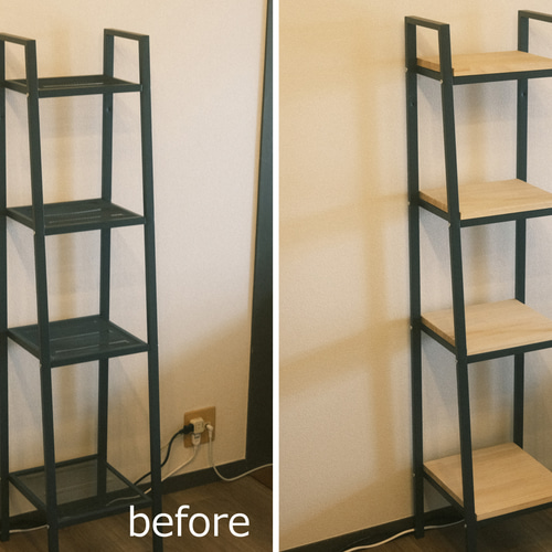 棚板　IKEA LERBERG（レールベグ）用　セット LERBERG レールベリ シェルフユニット, ホワイト, 35x148 cm - IKEA