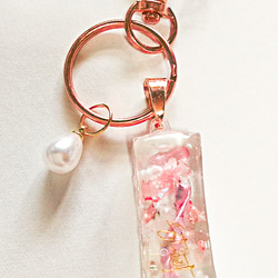 M様　手作りチャーム レジン製花デザインチャーム その他アクセサリー thinnkarbell