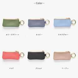 シンプル三つ折り財布 【 シュリンクレザー 】 ミニ財布 ミニウォレット コンパクト HW31K 15枚目の画像