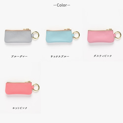 シンプル三つ折り財布 【 シュリンクレザー 】 ミニ財布 ミニウォレット コンパクト HW31K 17枚目の画像