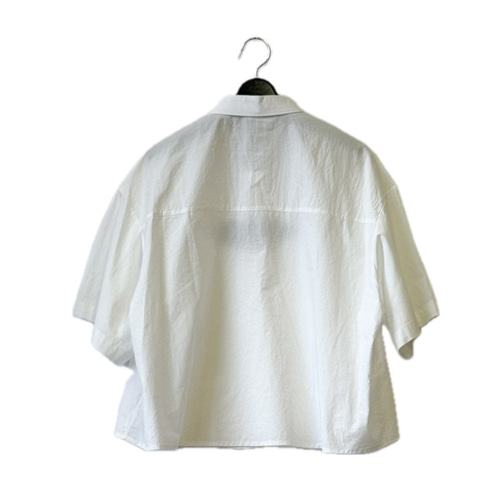 ＼NEW／ 魚柄 刺繍 ワイド シャツ レディース トップス 半袖 ブラウス 夏 フィッシュ さかな ゆったり カジュアル 布帛 40代 50代 60代 Bell Pony ベルポニー NEW／ 魚柄 刺繍 ワイド シャツ レディース トップス 半袖