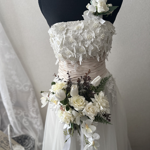 white garden【ウェディングブーケ・ブーケ・前撮りブーケ