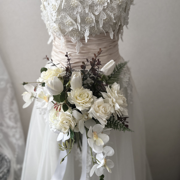 white garden【ウェディングブーケ・ブーケ・前撮りブーケ