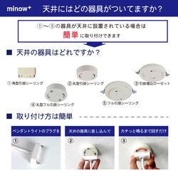 「ミニマッシュ（アクア）」木製ペンダントライト 照明　おしゃれ　かわいい　ダイニング 7枚目の画像