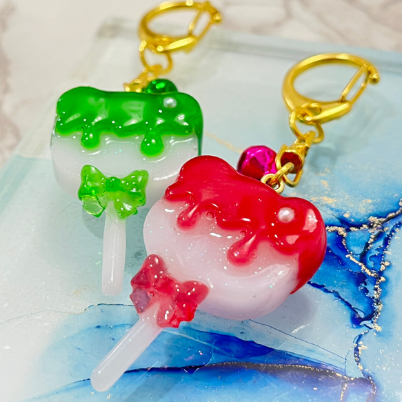 レジン】✨ふわしゅわ氷キャンディ シリーズ ✨ キーホルダー