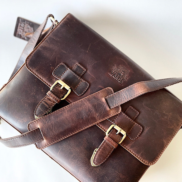 Twin Buckle アンティークブラウン 6枚目の画像