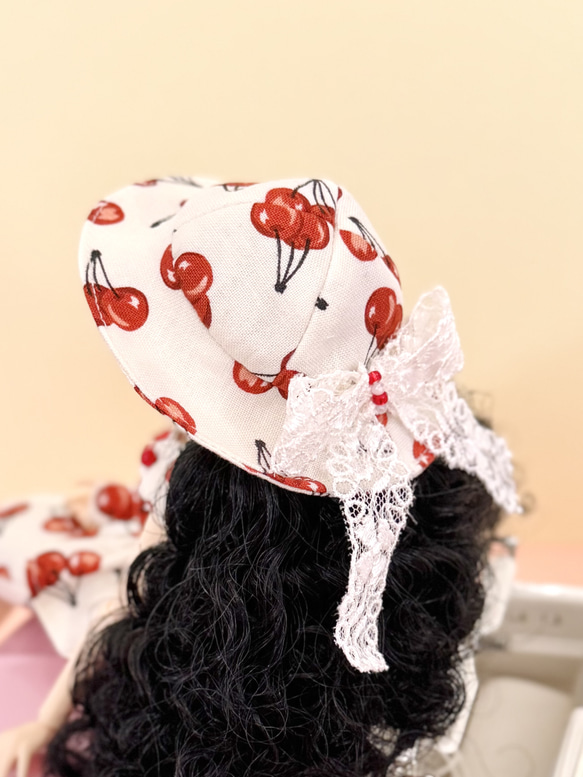 チェリー ポップハット 1/6ドール 22cmドール その他人形 H's made