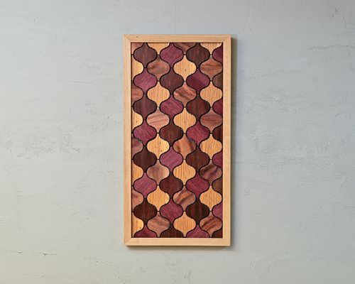 高級モロッコ製タウヤウッド小物入れ | 幾何学模様デザイン 高級モロッコ製タウヤウッド小物入れ | 幾何学模様デザイン