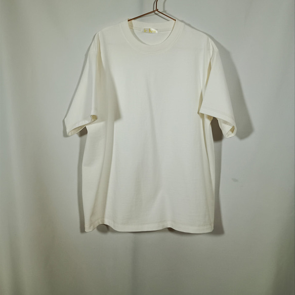 T-shirt BASIQUE Blanc Oversize Unisexe - Carré D'as