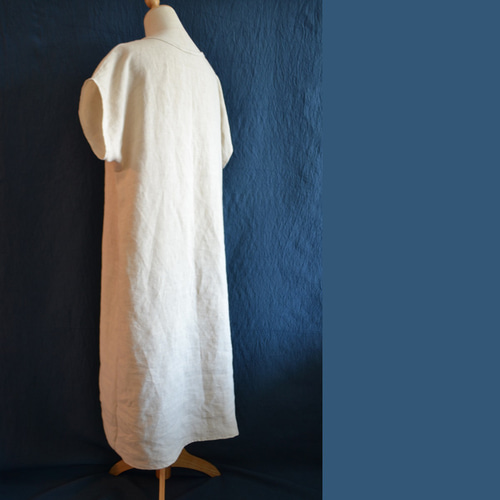 新品✨ヘンプコットン 半袖カットソー チュニック ワンピ 麻 ヘンプ リネン 婦人 ヘンプコットン 半袖ワンピース | 無印良品