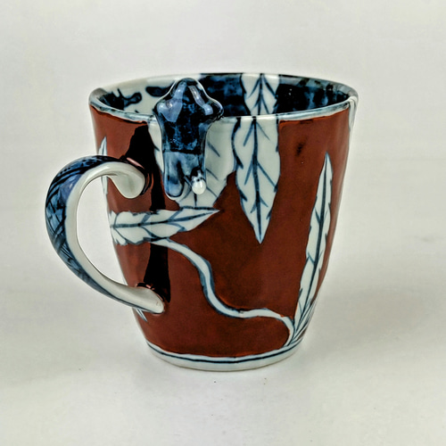 陶祥窯 蓋物 一閑人 赤・青 柘榴絵 有田焼 楽天市場】閑人の通販 陶祥窯 蓋物 一閑人 赤・青 柘榴絵 有田焼