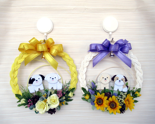 シーズーのリースセット 25-1 リース kisetukazari2 通販 19492326