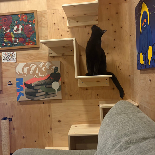 キャットウォーク一式（施工費込み） キャットウォーク一式（施工費込み） その他家具 Wood Spock 通販