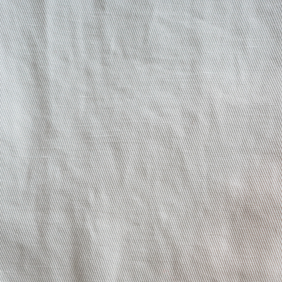 twill cotton linen/tack pants/pearled ivory/size1.2 18枚目の画像
