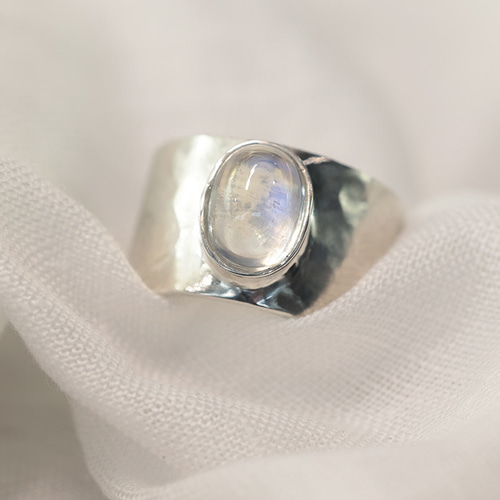 【関税・送料無料】PDPAOLA★MOON ストーン リング anq. 指輪 リング 「anq.」K10・Moonstoneリング ホワイトムーン