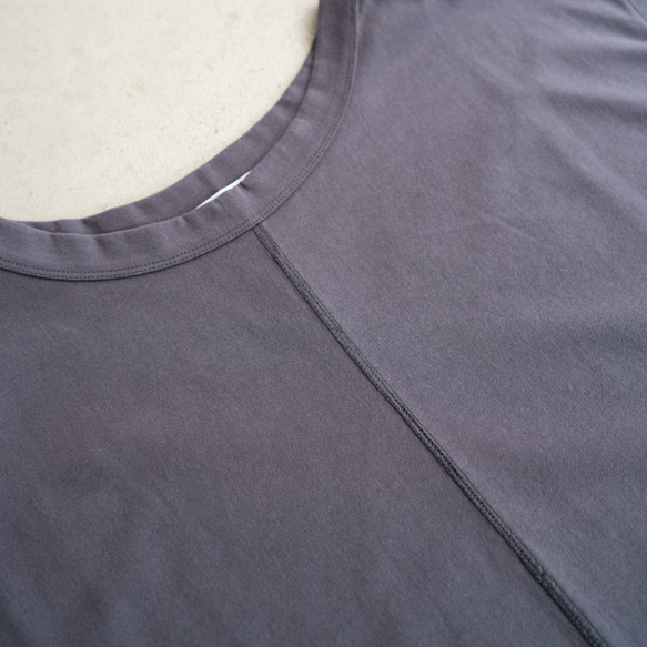 organic cotton one piece/asphalt 11枚目の画像