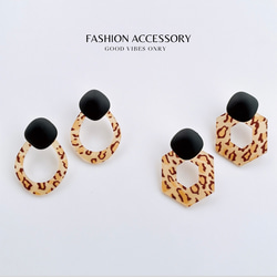 ヒョウ柄 ピアス の人気通販｜Creema(クリーマ) 国内最大の