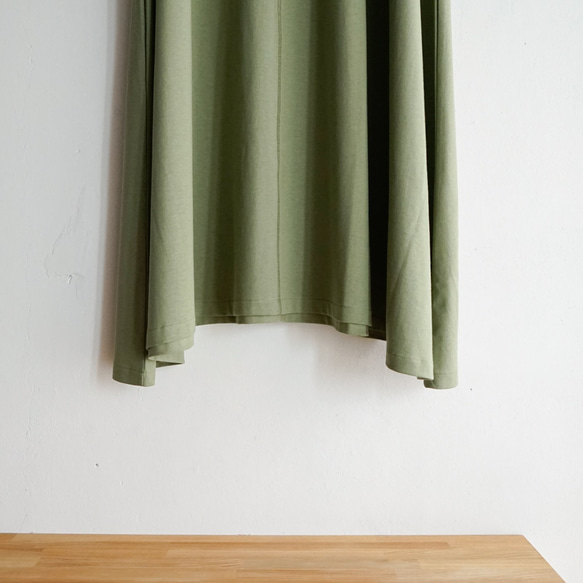 organic cotton one piece/vineyard green 11枚目の画像