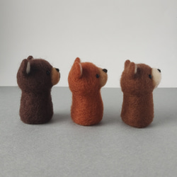 指人形　くまちゃん 6枚目の画像