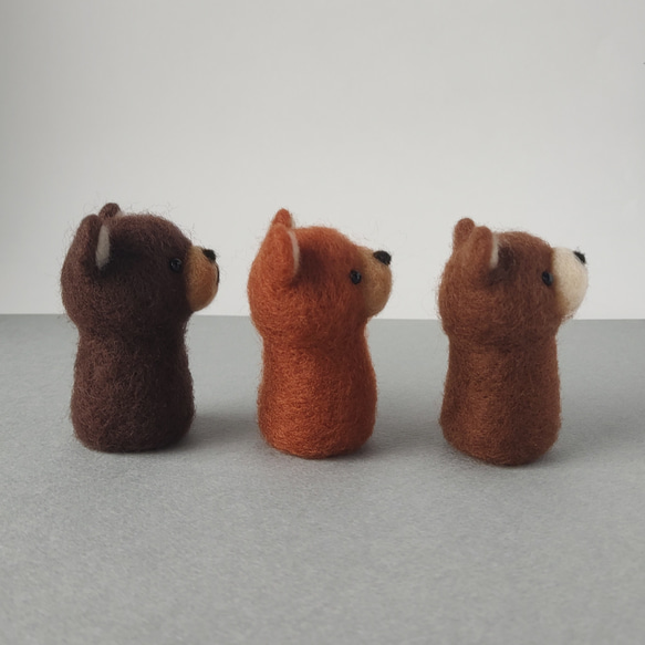 指人形　くまちゃん 6枚目の画像