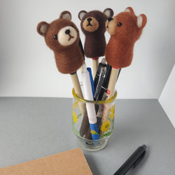 指人形　くまちゃん 3枚目の画像