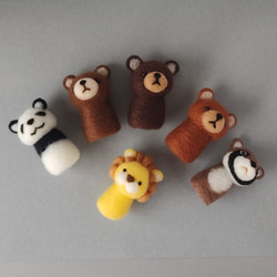 指人形　くまちゃん 12枚目の画像