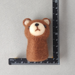 指人形　くまちゃん 10枚目の画像