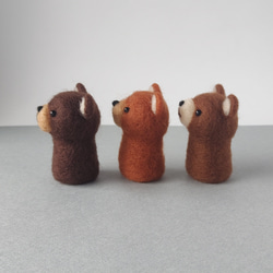 指人形　くまちゃん 5枚目の画像