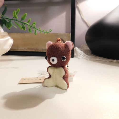 ミニチュアくまさんキーホルダー くま ぬいぐるみ ミニ キーホルダー