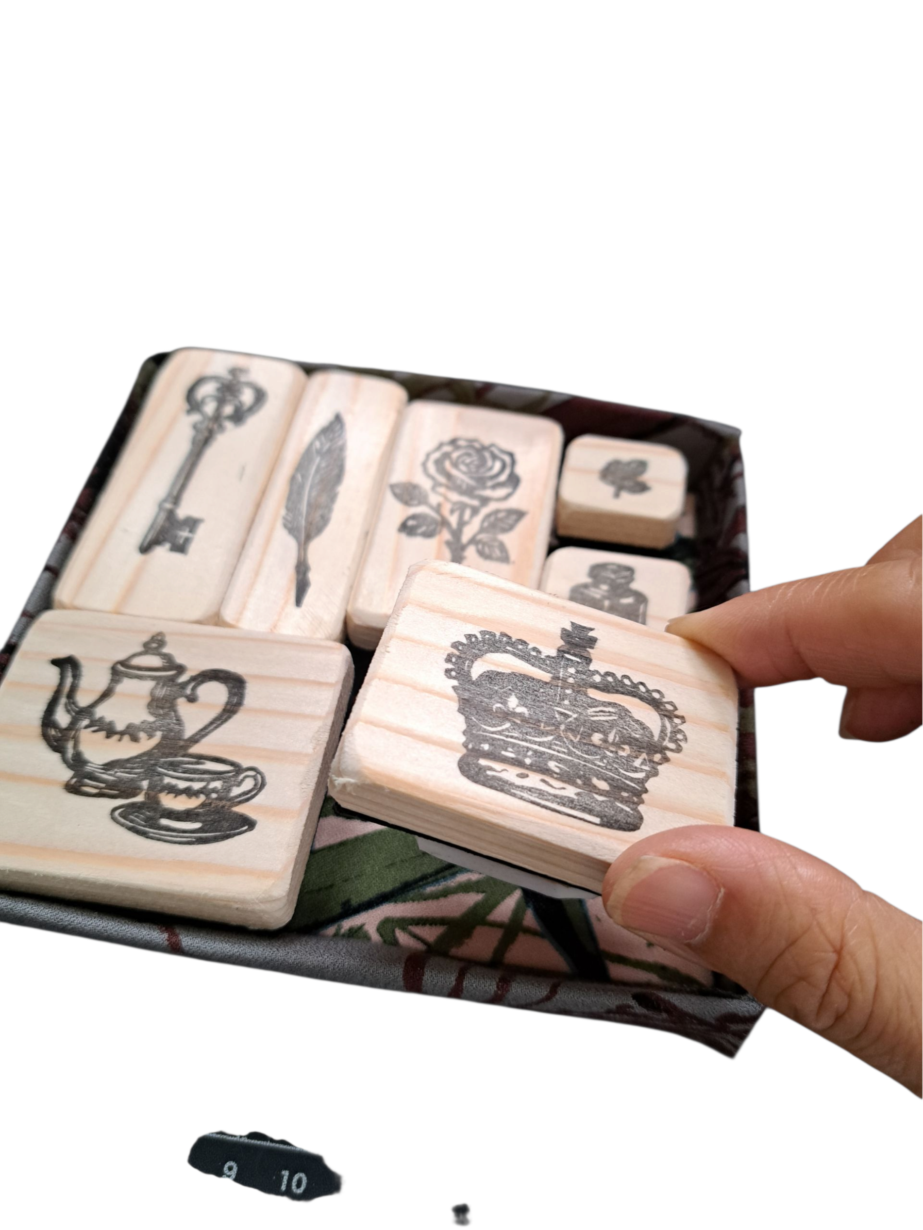 クラシカルな英国の香りを紙面に ― イギリスモチーフスタンプセット