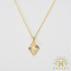 k18 ゴールド ネックレス ペンダントトップ オリーブ リーフ チャーム